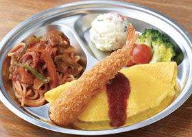 ビナキッチンプレートA（オムライス）