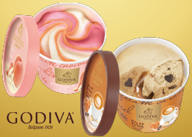 GODIVAのアイスクリーム