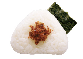 白米おむすび　おかか