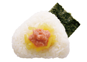 白米おむすび　トロたく